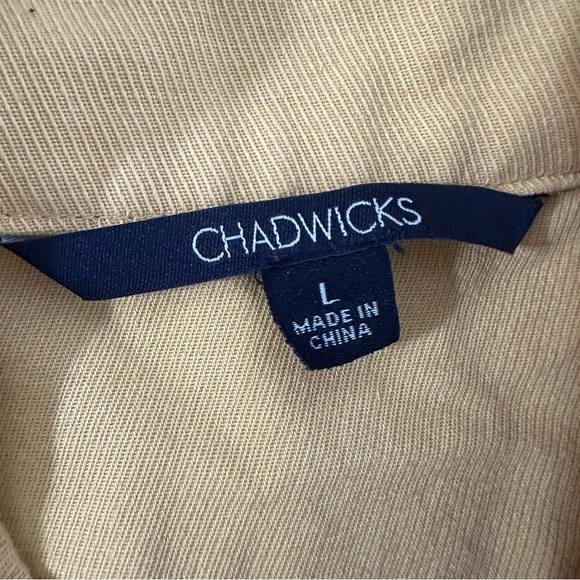 Chadwicks women's 2 button yellow cropped jacket with 3/4 sleeve - Picture 5 of 5